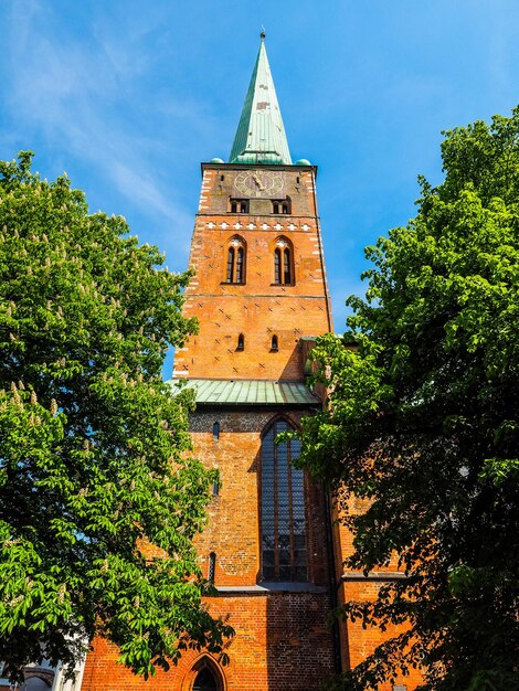 Église HDR St Jakobi à Luebeck