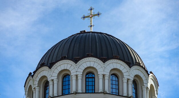 Église de l'image miraculeuse du Christ Sauveur à Adler, Russie.