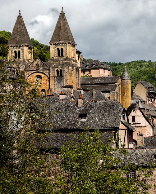 Église médiévale de Conques, France