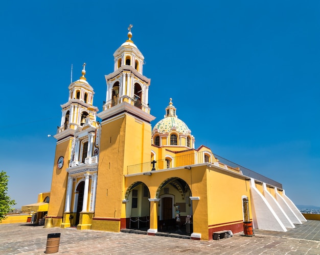 Église Nuestra Senora de los Remedios à Cholula, Mexique