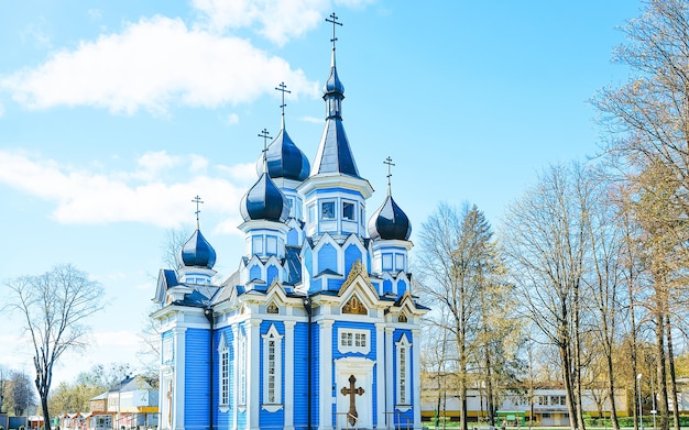 Église orthodoxe de l'UE au centre de Druskininkai, en Lituanie.