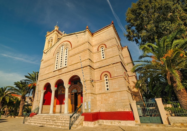 Église Panagitsa sur l'île d'Égine Grèce