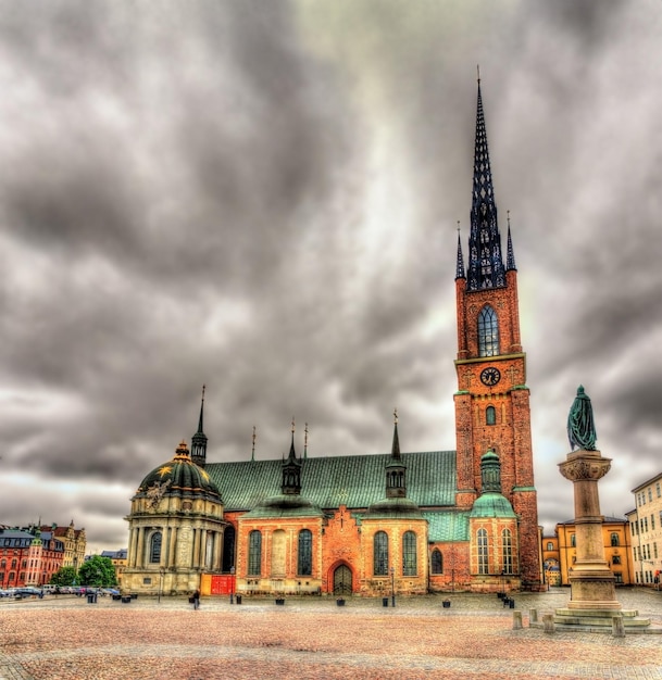 Église de Riddarholm à Stockholm, en Suède