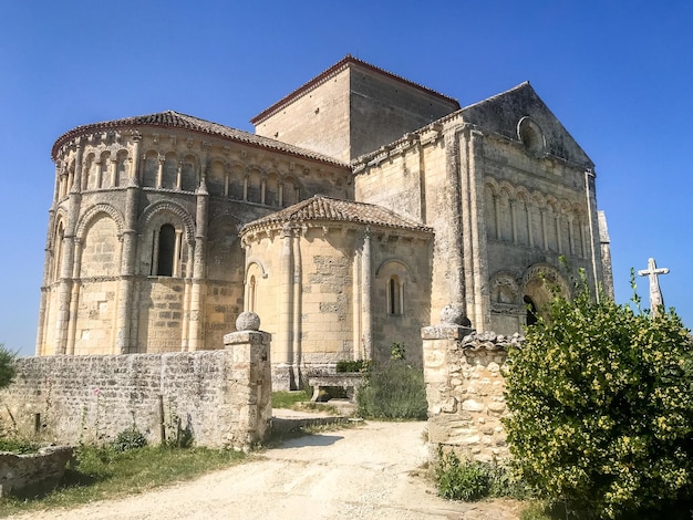 Église Sainte Radegonde dans la ville de Talmont France