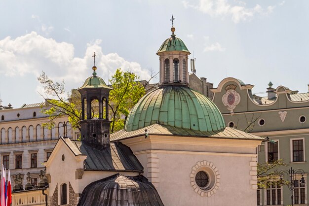 Église St James sur la place principale de Cracovie Pologne