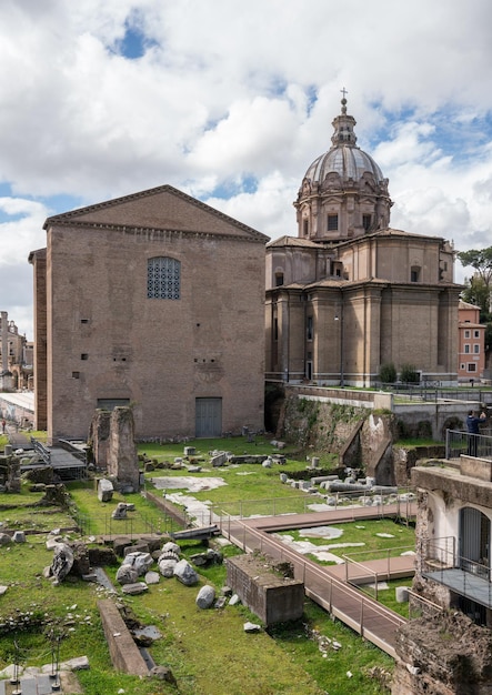 Église de St Luca et St Martina à Rome