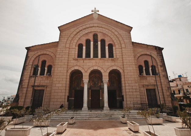 Église traditionnelle dans la région de Bochali à Zakynthos