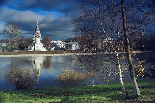 Église de Vologda, église chrétienne orthodoxe, monastère de Vologda Nord russe, tourisme de pèlerins