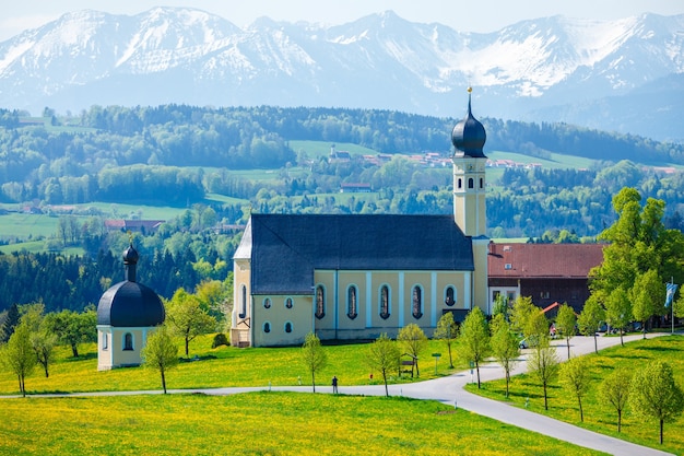 Église de Wilparting Irschenberg Haute-Bavière Allemagne