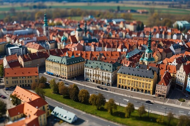 Gliwice Silésie Pologne 1012024 Miniature des villes de Kolejkowo