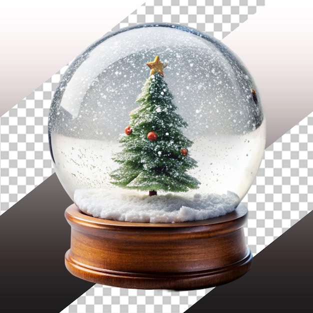 Le globe de boule de neige de Noël