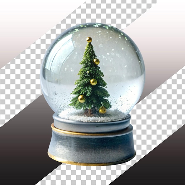 Le globe de boule de neige de Noël