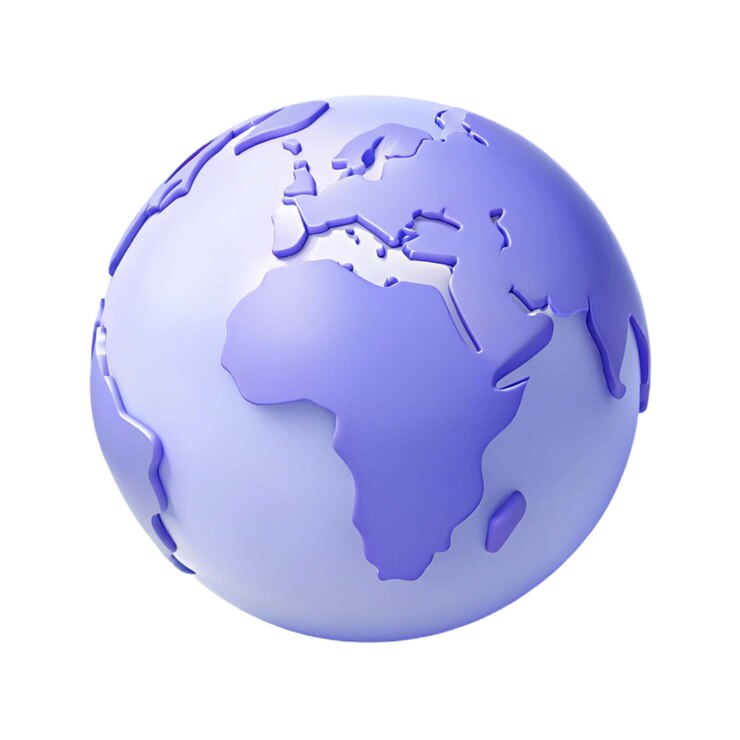 Photo un globe avec une carte du monde dessus