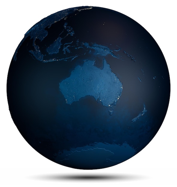 Globe terrestre planète