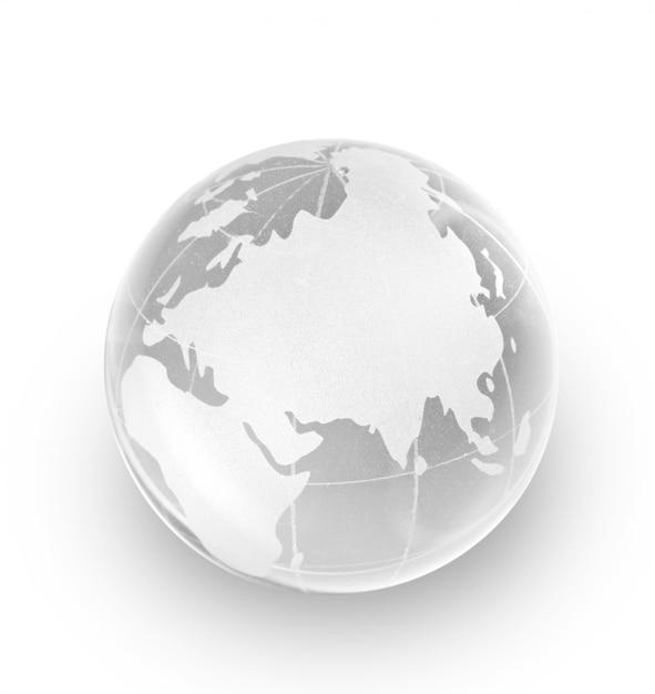 Photo globe en verre