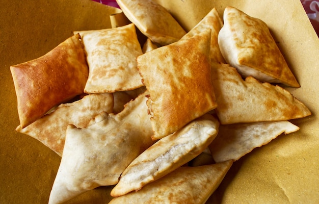 Photo gnocco fritto italien traditionnel