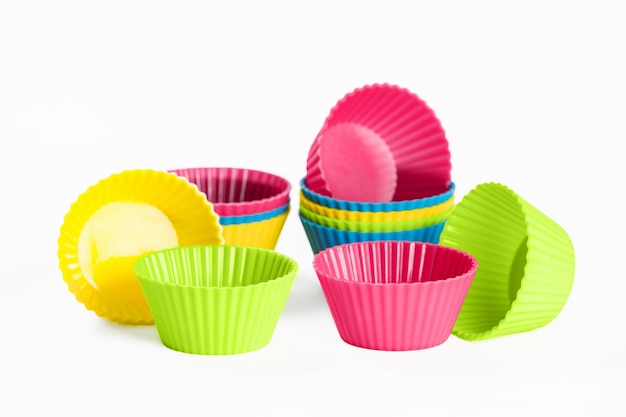 Gobelets en silicone pour cupcakes ou muffins