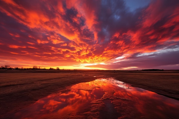 Golden Hour Brilliance coucher de soleil