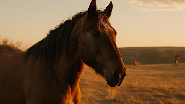 Golden Hour Horse Le superbe cliché de National Geographic sur Agfa V