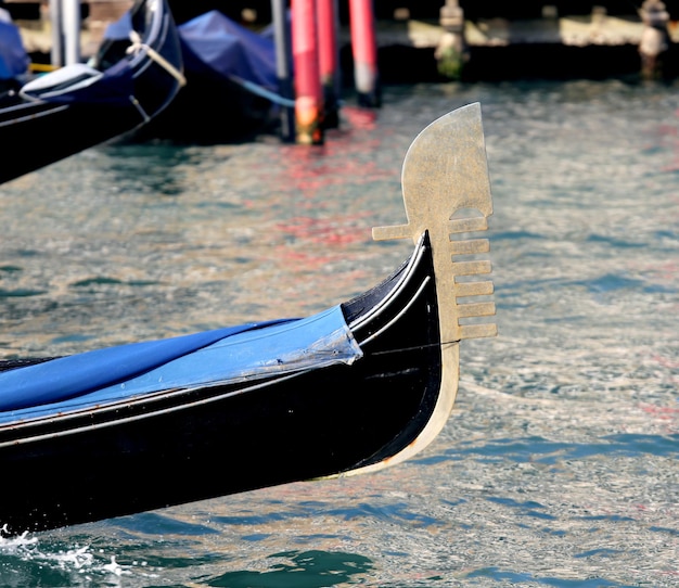 Photo la gondole sur le grand canal