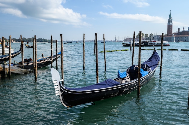 Gondoles à Venise