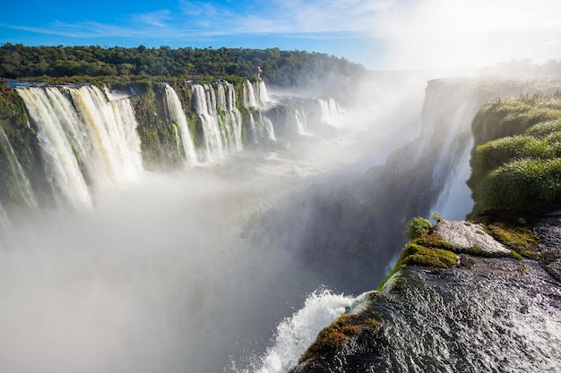 La gorge du diable (Garganta del Diablo) est la plus grande des cascades d'Iguazu