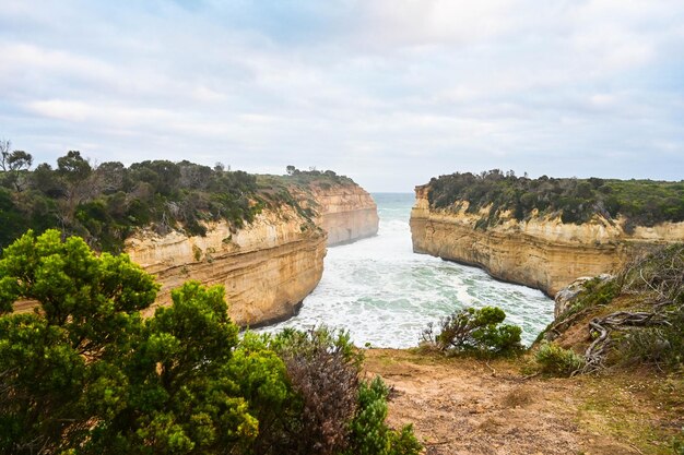 La gorge du Loch Ard à Melbourne, en Australie