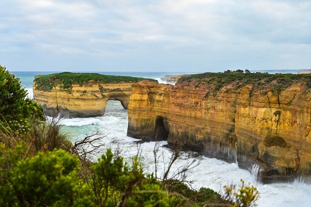 Photo la gorge du loch ard à melbourne, en australie