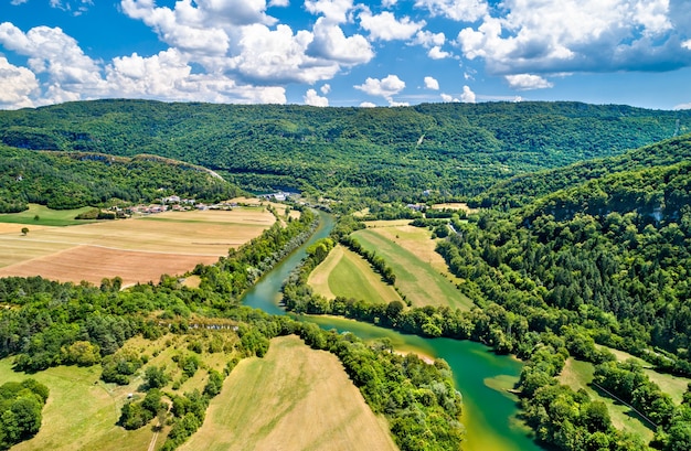 Les gorges de l'Ain en France