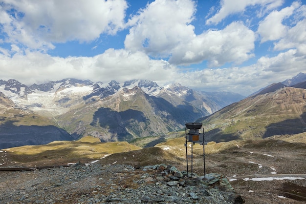 Gornergrat Suisse Mont Cervin visible en arrière-plan