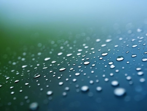 Photo goutte d'eau sur l'écran