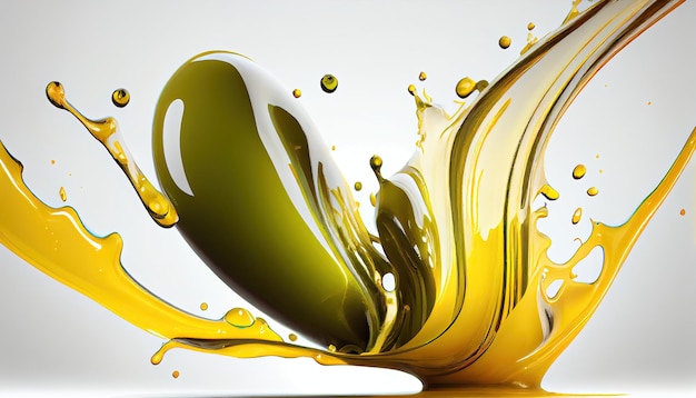 Goutte d'huile d'olive