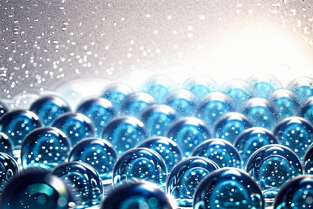 gouttelettes d'eau bulle particules brillant affaires technologie fond conception matériel fond d'écran
