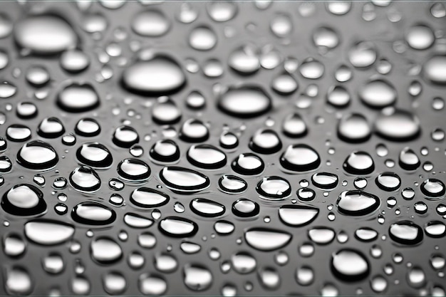 gouttes d'eau sur le verre gouttes d'eau sur le verre gouttes de pluie sur le verre photo macro