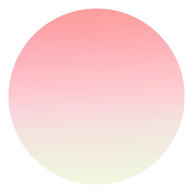 Le gradient d'aura rouge PNG est un modèle de couverture d'Instagram avec un fond transparent.