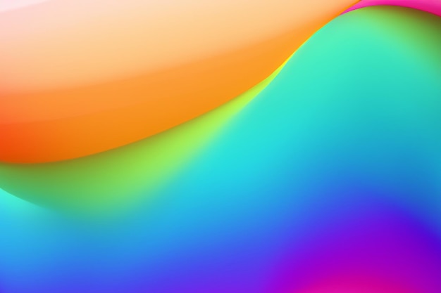 Gradient de couleur d'onde arrière-plan abstrait