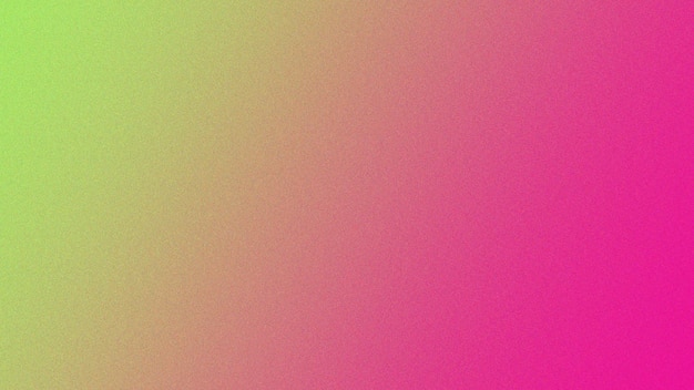 Photo gradient de couleur rose néon et vert fond de bruit