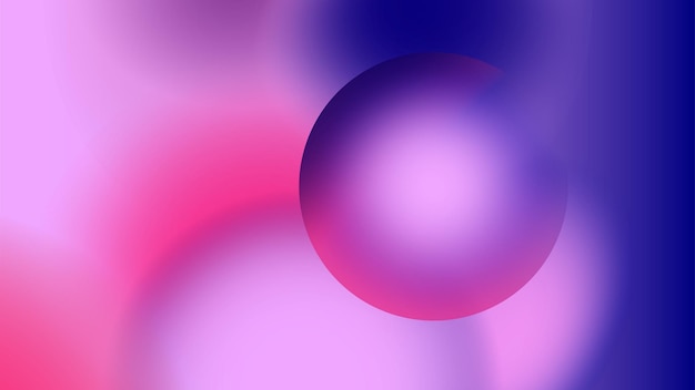 Gradient grainy vectoriel d'arrière-plan moderne dans les couleurs bleu violet et rose