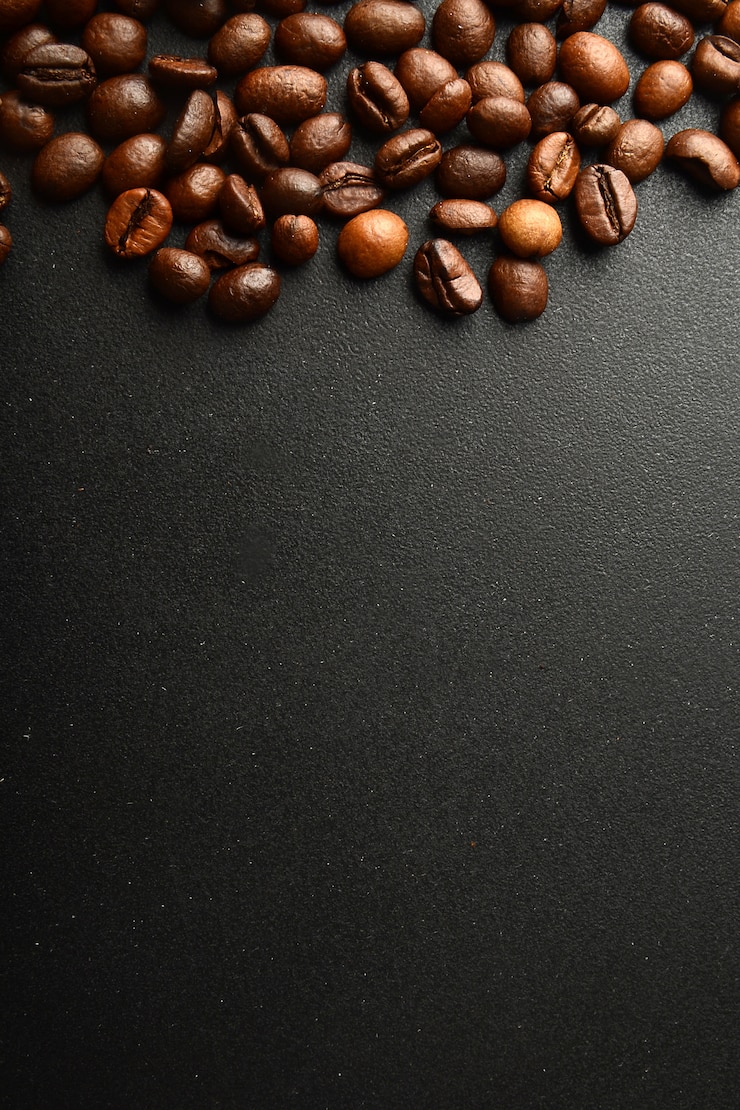 Photo grains de café grillés