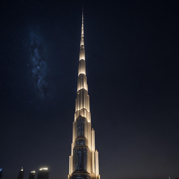 Photo un grand bâtiment avec une étoile au sommet