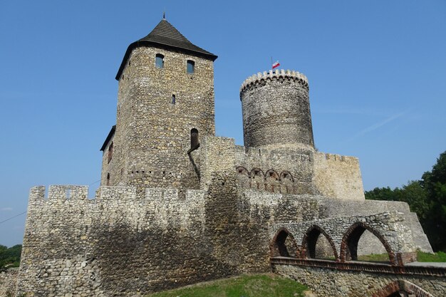 Grand château de Bedzin en Pologne