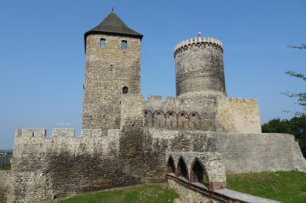 Grand château de Bedzin en Pologne