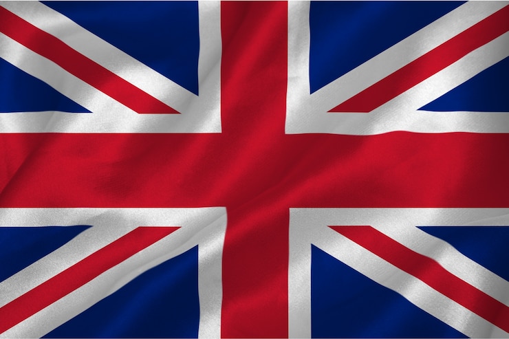 Photo grand drapeau britannique