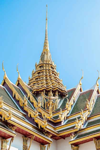 Le Grand Palais ou Wat Phra Kaew Temple du Bouddha d'Émeraude, Bangkok, Thaïlande