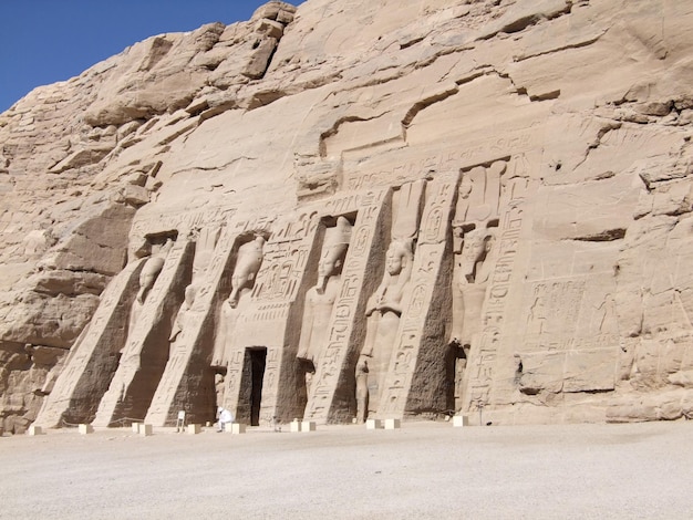 Le grand temple d'Abu Simbel