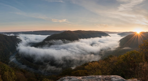 Grand View ou Grandview à New River Gorge