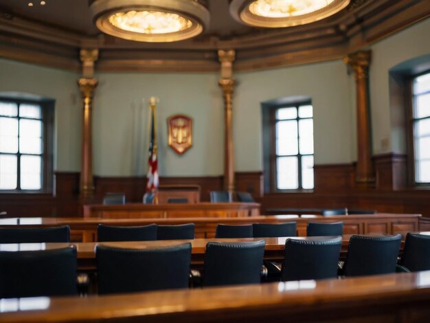 Photo une grande cour avec un drapeau au sommet