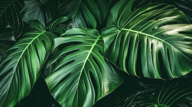 Une grande feuille verte d'une plante avec le mot palmier dessus.