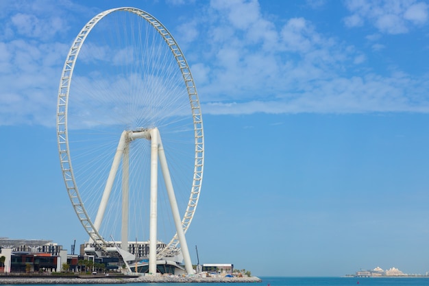 Grande grande roue dubai eye aux émirats arabes unis