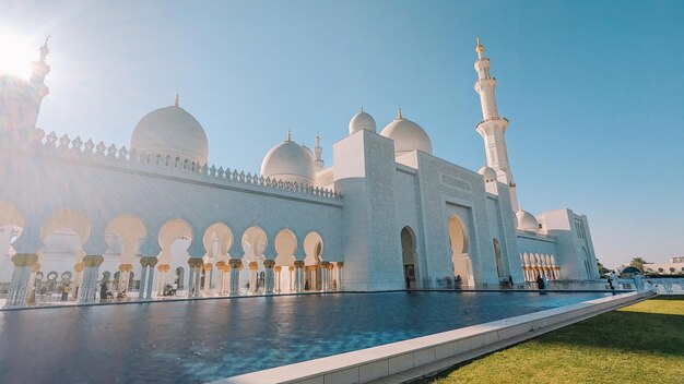 La grande mosquée cheikh zayed à abu dhabi